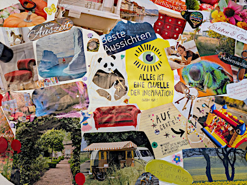 Bild: Dina Staubermann Gestaltung einer Collage
