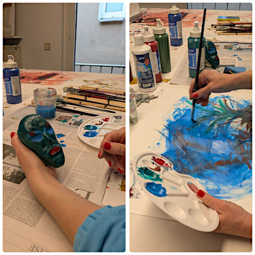 Bild: Dina Staubermann Tongestaltung mit innerer Landschaft