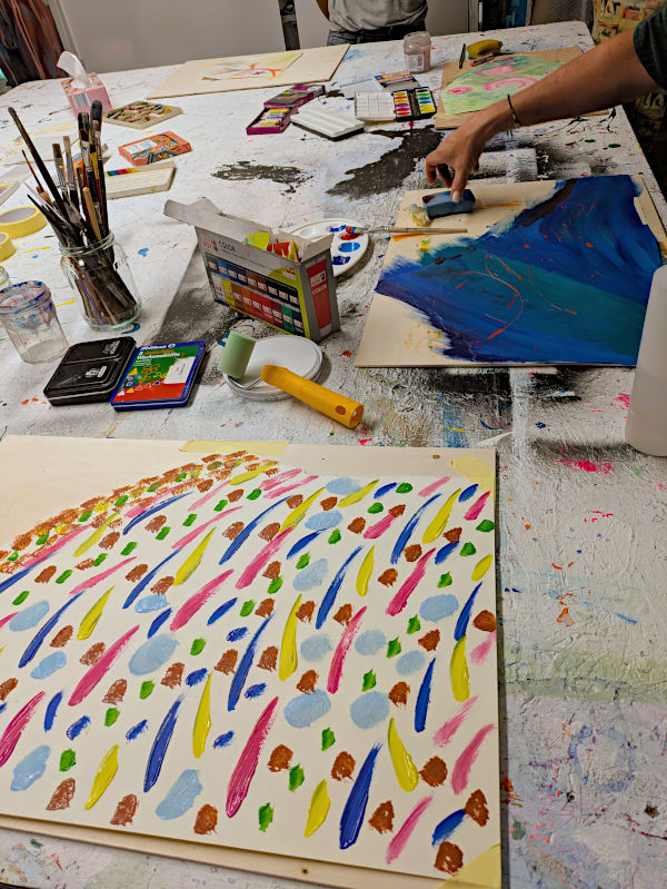 Bild: Dina Staubermann Gemeinsame Bildgestaltung